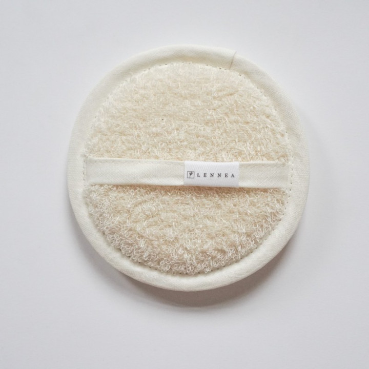 Linen terry washer for sauna - washcloth by Lennea