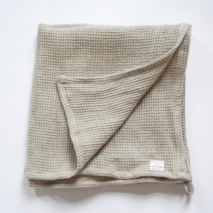 Lniany podkład do sauny  duży - 65 x 200 cm