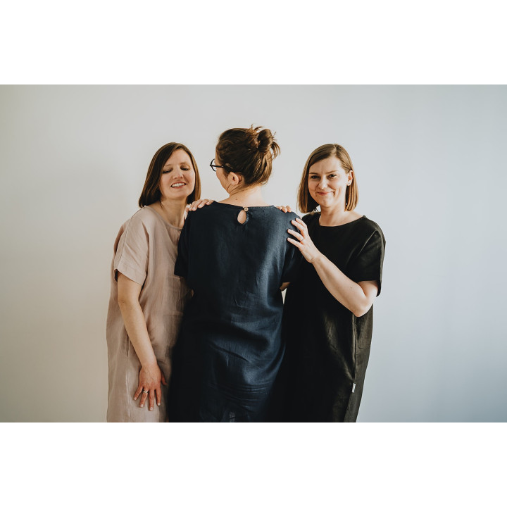 Lniana sukienka Brita