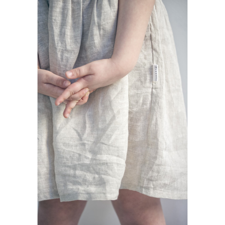 Liten Lisa børnehørekjole (naturlig)