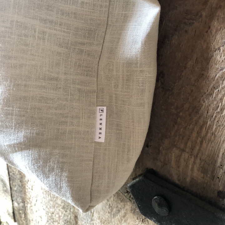 Torba lniana Agda (naturalny)