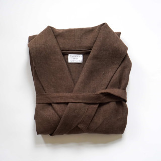 Lniany szlafrok | 100% naturalny i miękki len