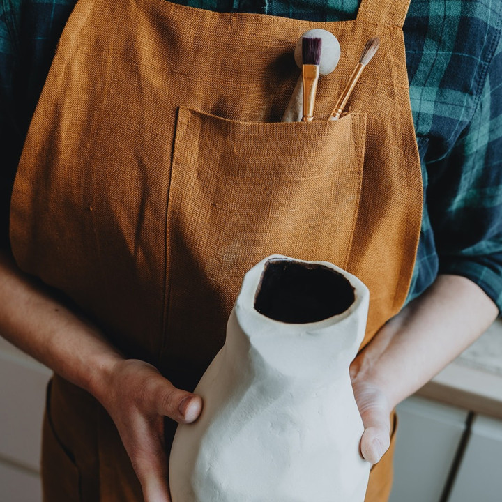 Fartuch z logo - Haftowane logo Twojej firmy