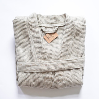 Szlafrok z lnu| Chłonny i bardzo miękki | 100% len