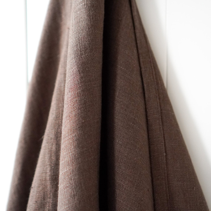 Lniany ręcznik plażowy