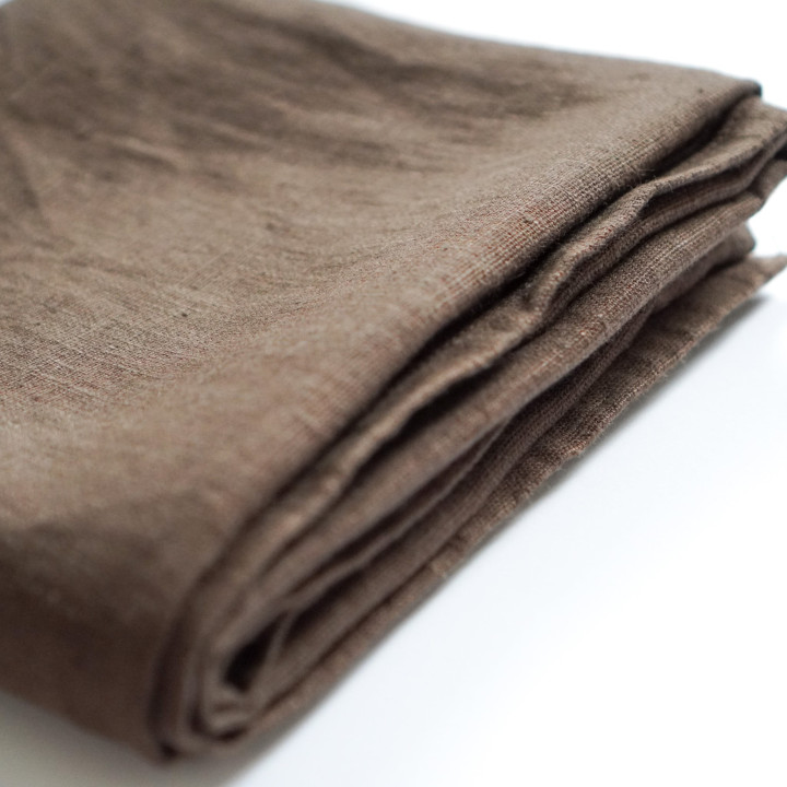 Lniany podkład do sauny