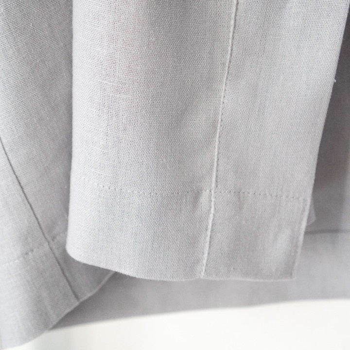 Linned kimono (grå) - lavet i Polen|Lennea