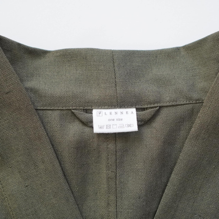 Lniane kimono (khaki)