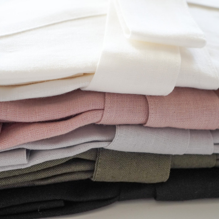 Lniane kimono (kość słoniowa)