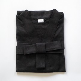 Lniane kimono (czarne)