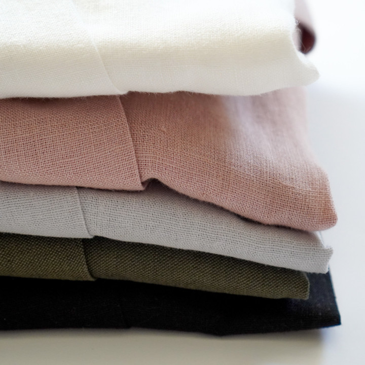 Lniane kimono (czarne)