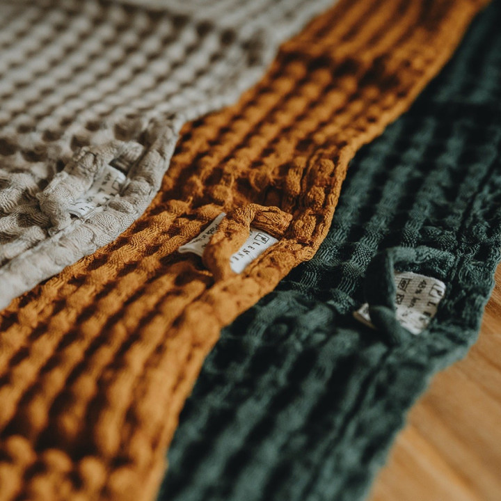 Ręcznik kuchenny lniany wafel