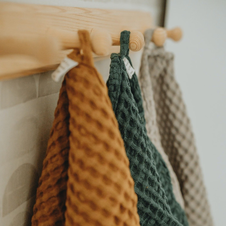 Ręcznik kuchenny lniany wafel