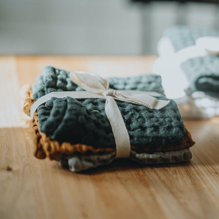 Ściereczka kuchenna lniany wafel