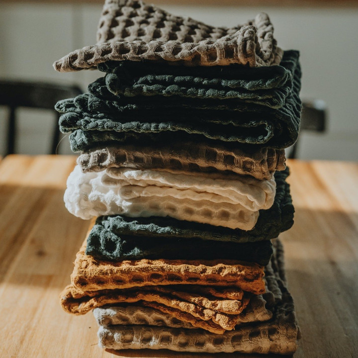 Ściereczka kuchenna lniany wafel