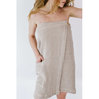 Linen kilt for sauna