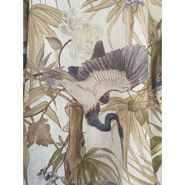 Lniane kimono (Niebieskie czaple)