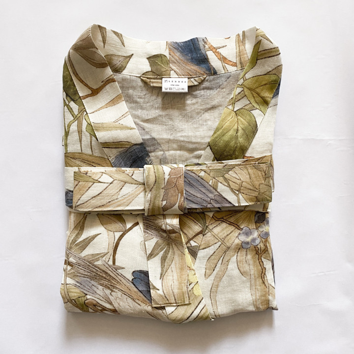 Lniane kimono (Niebieskie czaple)