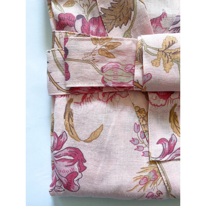 Lniane kimono (Piwonie)