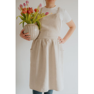 Fartuch francuski (naturalny)