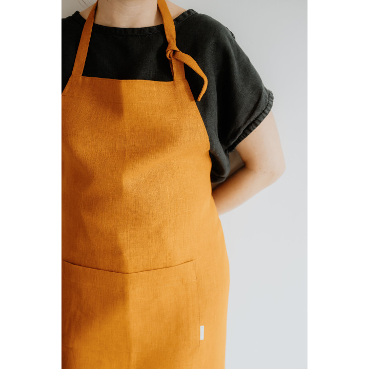 Fartuch klasyczny pomarańczowy