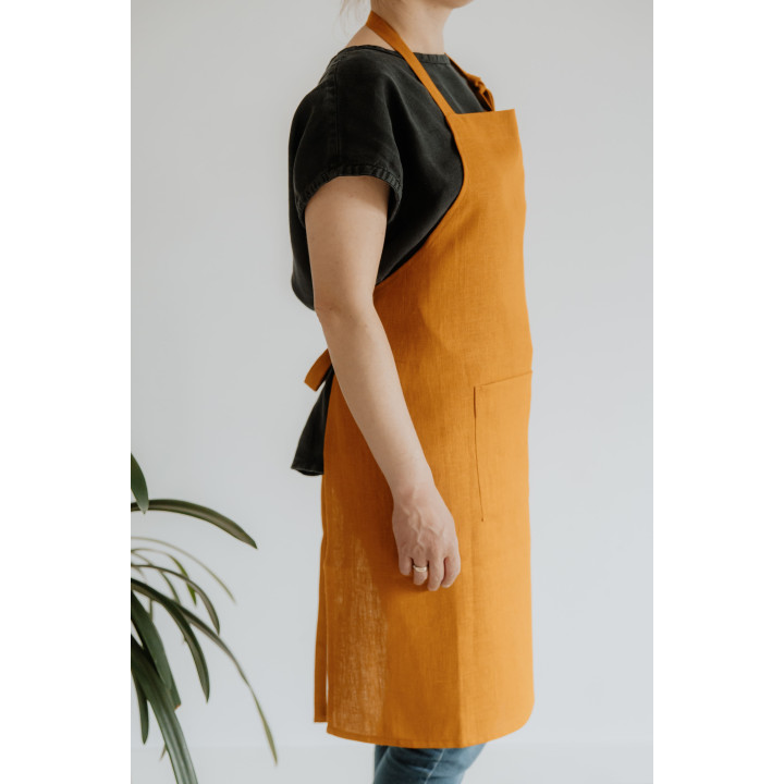 Fartuch klasyczny pomarańczowy