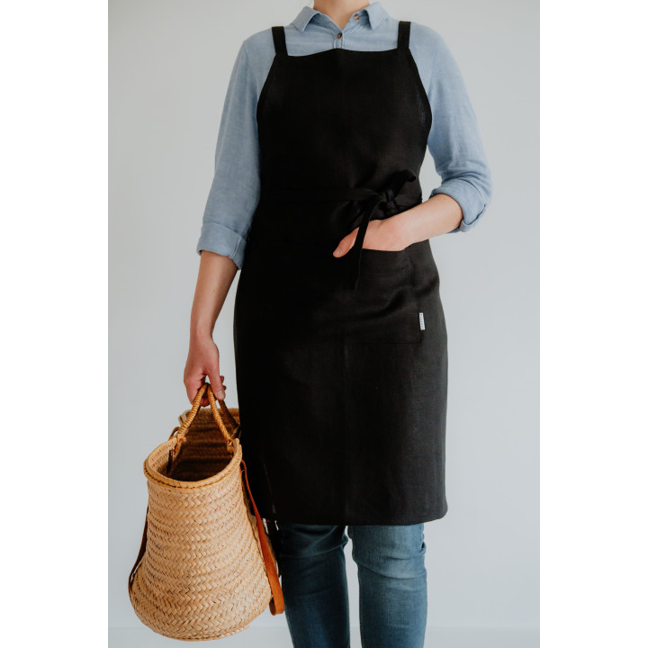 Fartuch baristy czarny