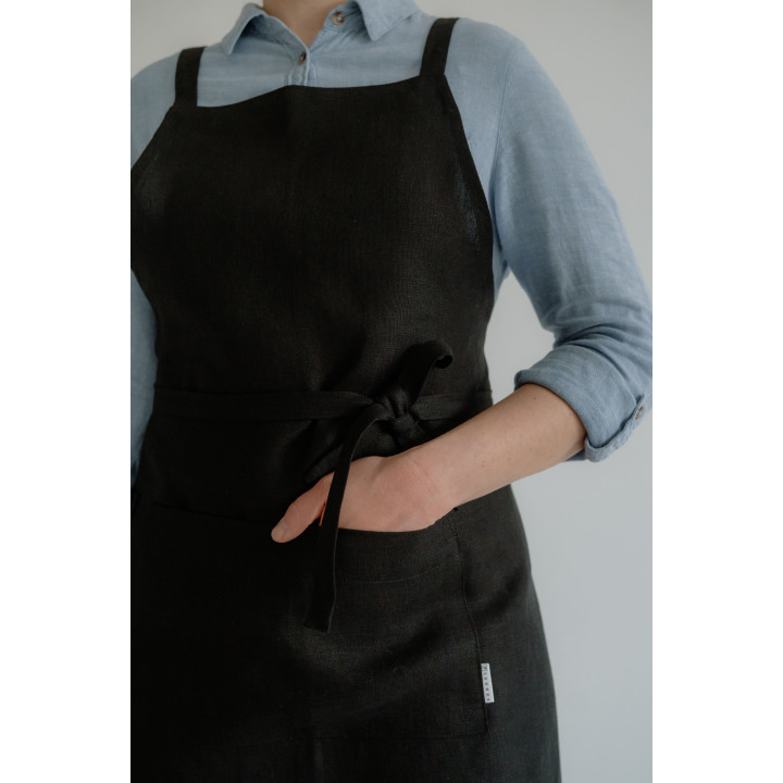 Fartuch baristy czarny