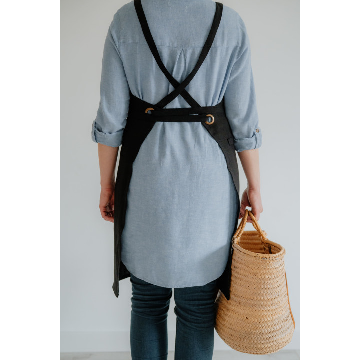 Fartuch baristy czarny