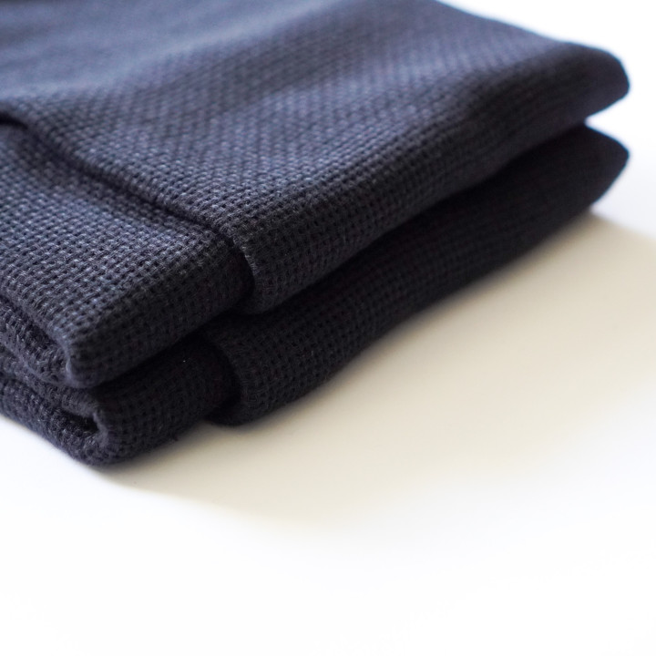 Hørtørklæde (sort)