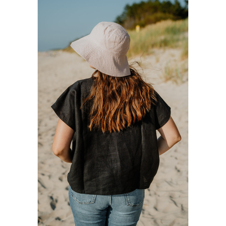 Lniany t-shirt Lovis