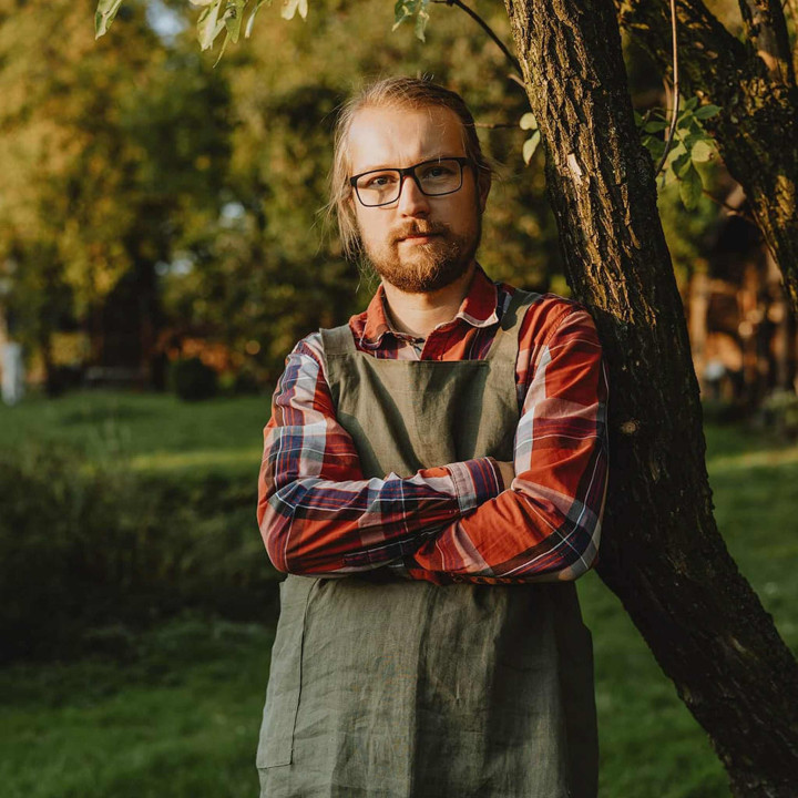 Fartuch Ronja (oliwkowy)