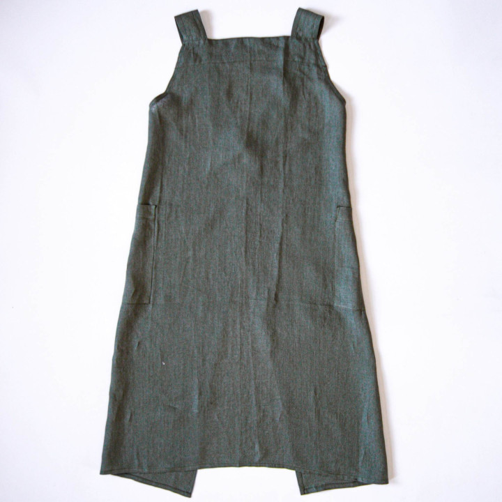 Japanese apron Madika- by Lennea