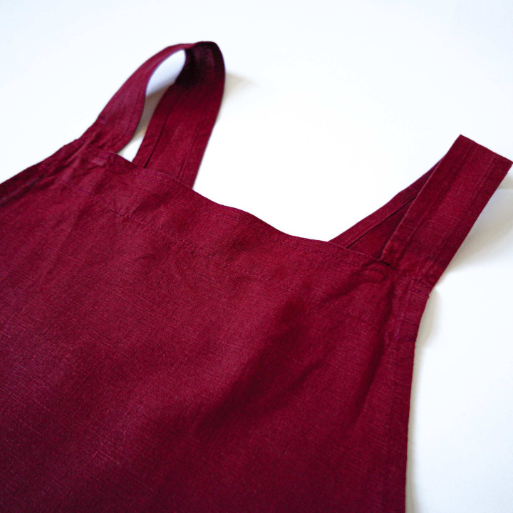 Fartuch Ronja (wiśniowy)