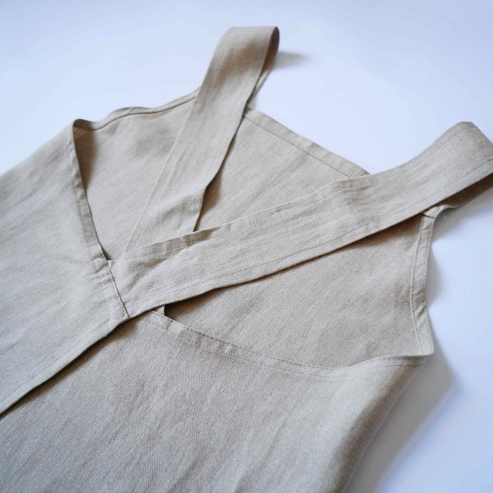 Fartuch japoński Madika (naturalny)