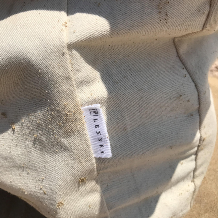 Torba bawełniana Agda (naturalna) - na ramię