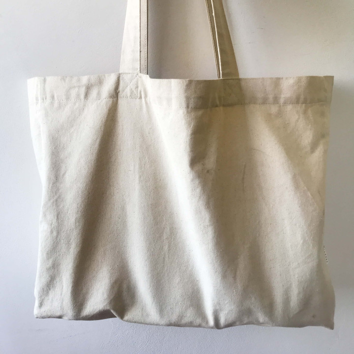 Torba bawełniana Agda (naturalna) - na ramię
