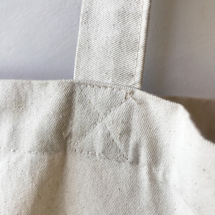 Torba bawełniana Agda (naturalna) - na ramię