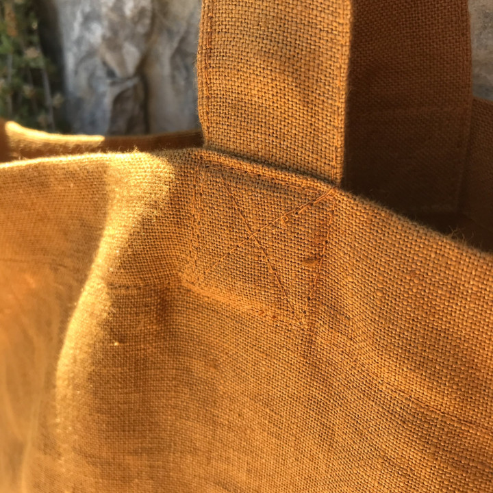 Torba lniana Agda (cynamon)