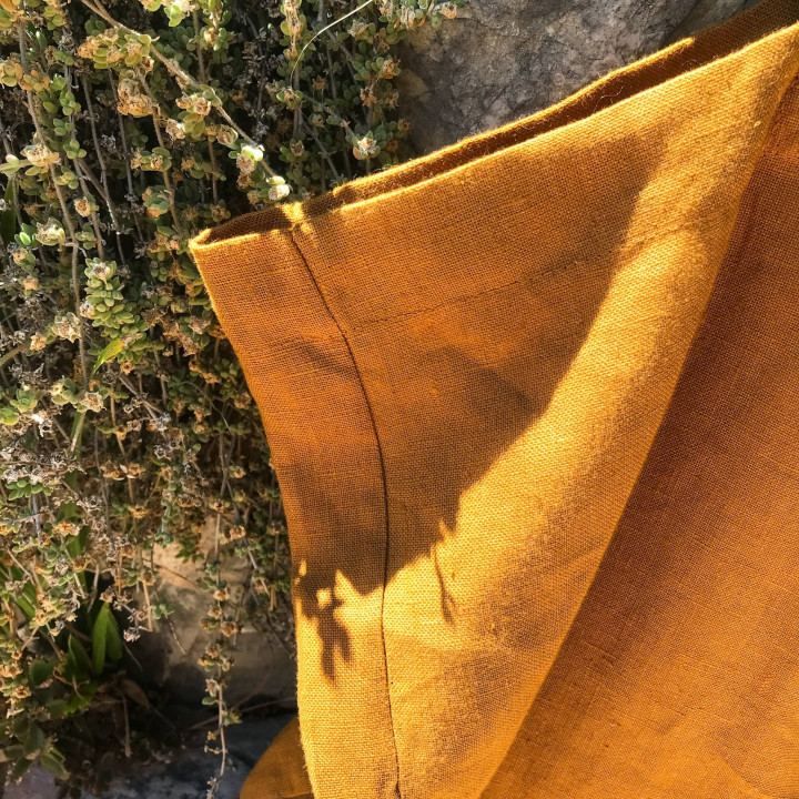 Agda hørtaske - meget rummelig og komfortabel