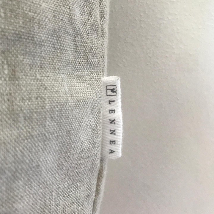 Torba lniana Ida (naturalna) - shopperka