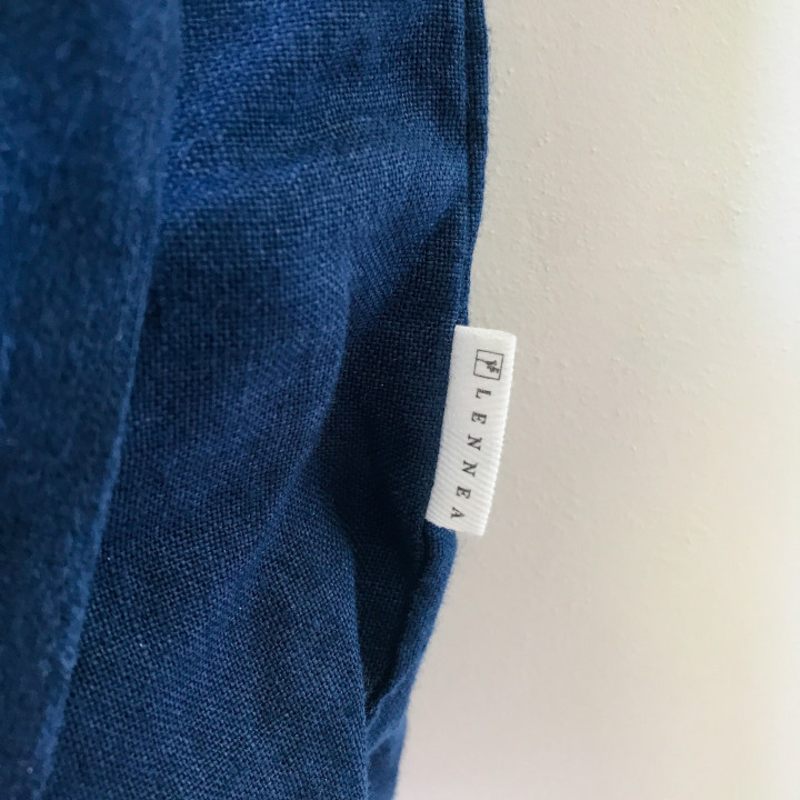 Lniana torba Ida (indygo)