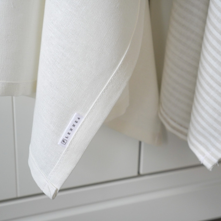 Lniana ściereczka (kremowa)