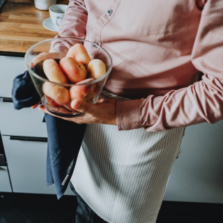 Lniana ściereczka (atramentowa)