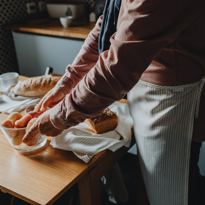 Lniana ściereczka (atramentowa)