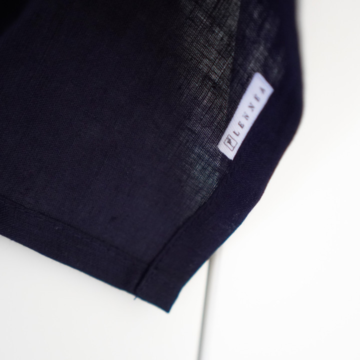 Lniana ściereczka (atramentowa)