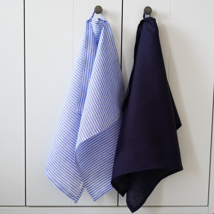 Lniana ściereczka (atramentowa)