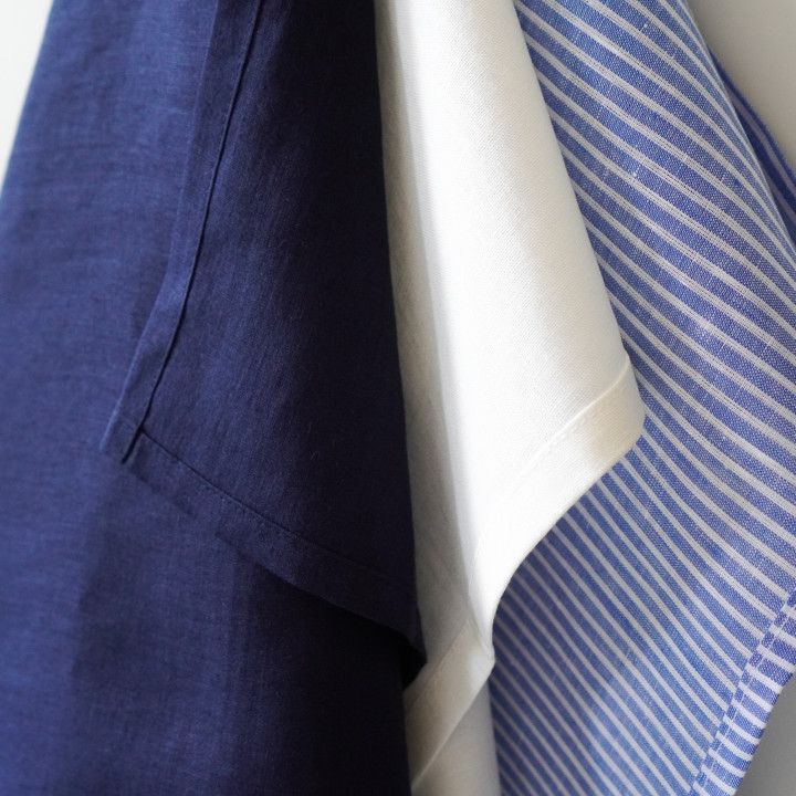 Lniana ściereczka (atramentowa)