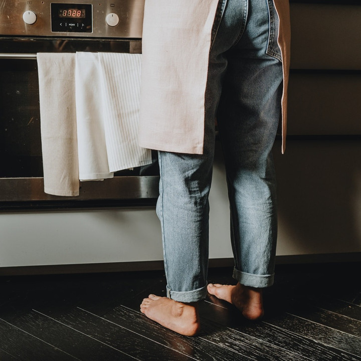 Lniana ściereczka (migdałowa)