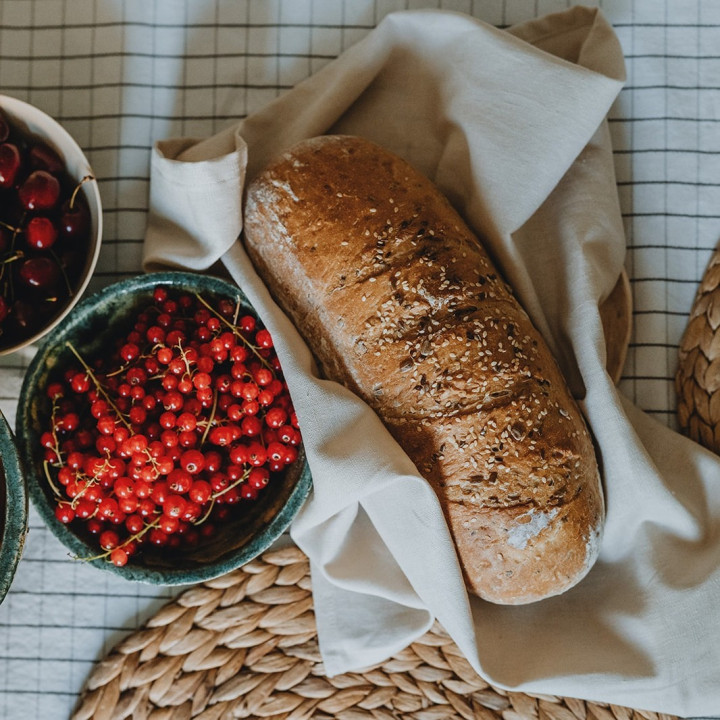 Lniana ściereczka (migdałowa)